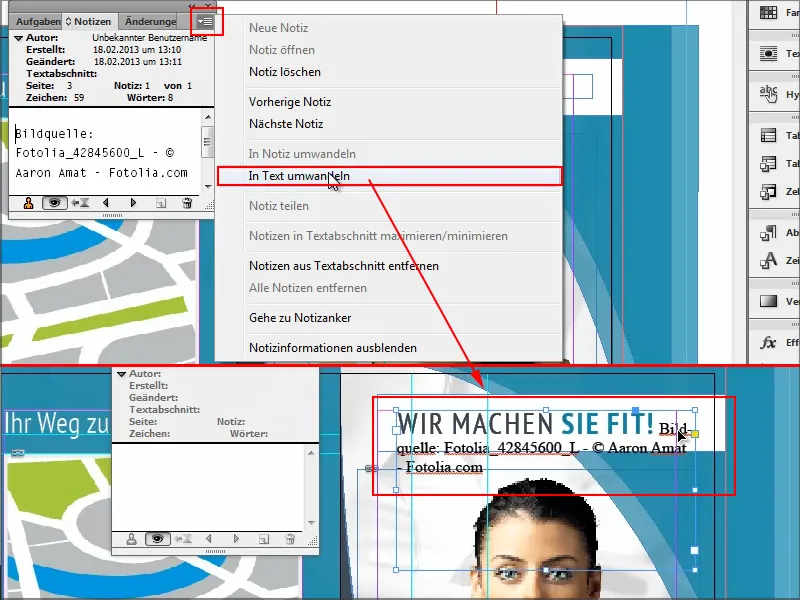 Tipps &amp; Tricks zu Adobe InDesign - wichtige Informationen nicht druckbar unterbringen