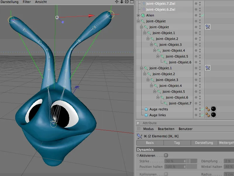 Neu in Release 12 - Dynamische Inverse Kinematik
