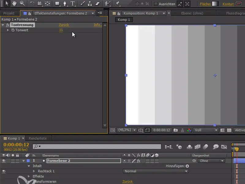 Tipps und Tricks zur Animation in After Effects: Zeitlich versetzen