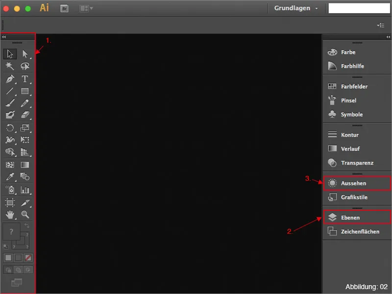 Arbeitsbereiche (Allgemein) - Adobe Illustrator