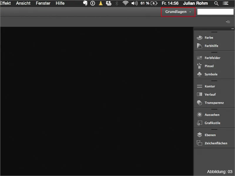 Arbeitsbereiche (Allgemein) - Adobe Illustrator