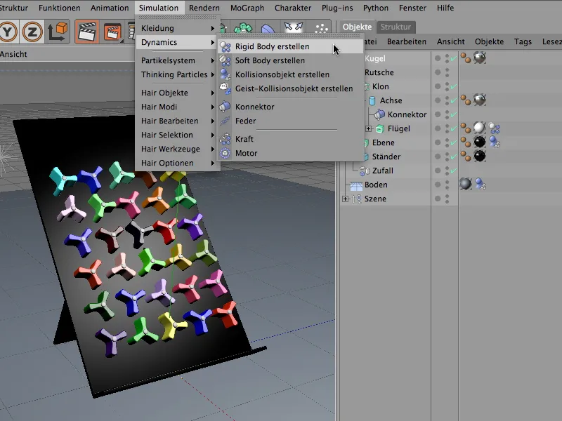 Neu in Release 12 - Rigid Body Dynamics und Konnektoren