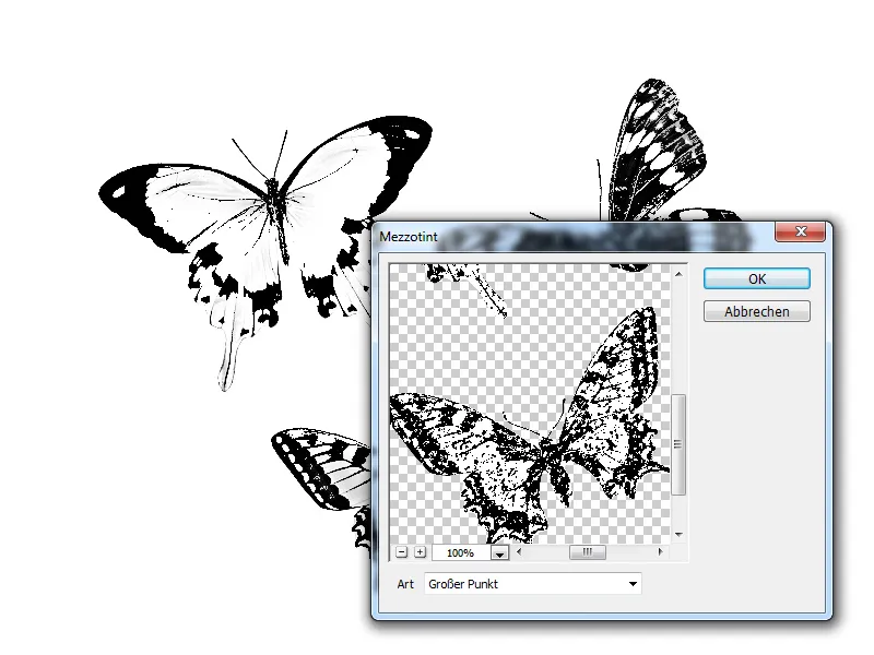 Photoshop-Filter: Vergröbern und Verzerren