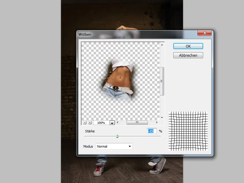 Photoshop-Filter: Vergröbern und Verzerren