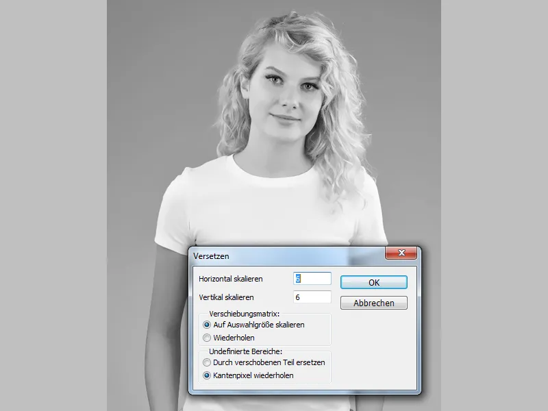 Photoshop-Filter: Vergröbern und Verzerren