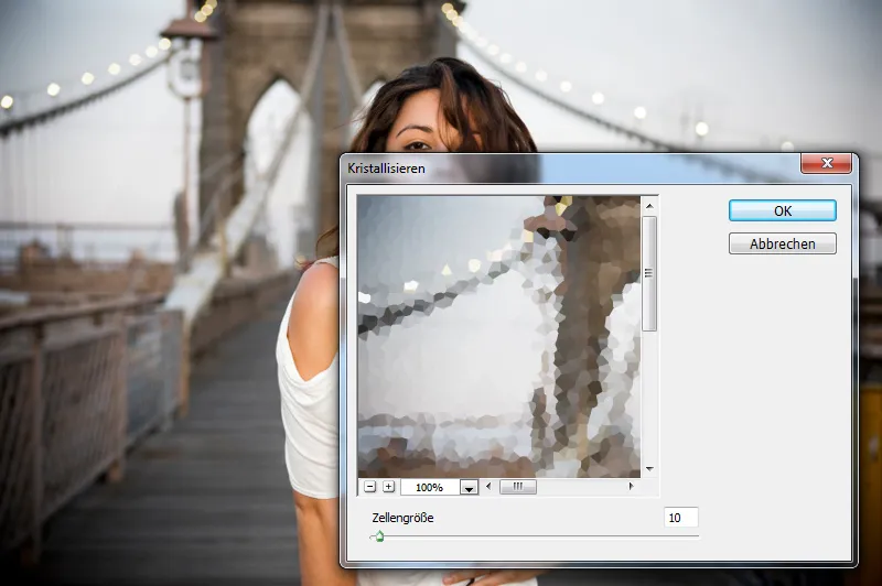 Photoshop-Filter: Vergröbern und Verzerren