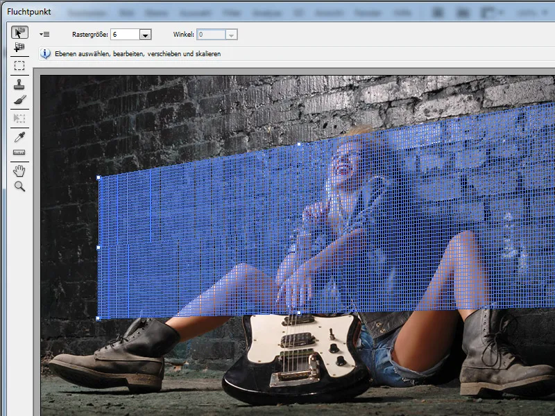 Photoshop-Filter: Fluchtpunkt