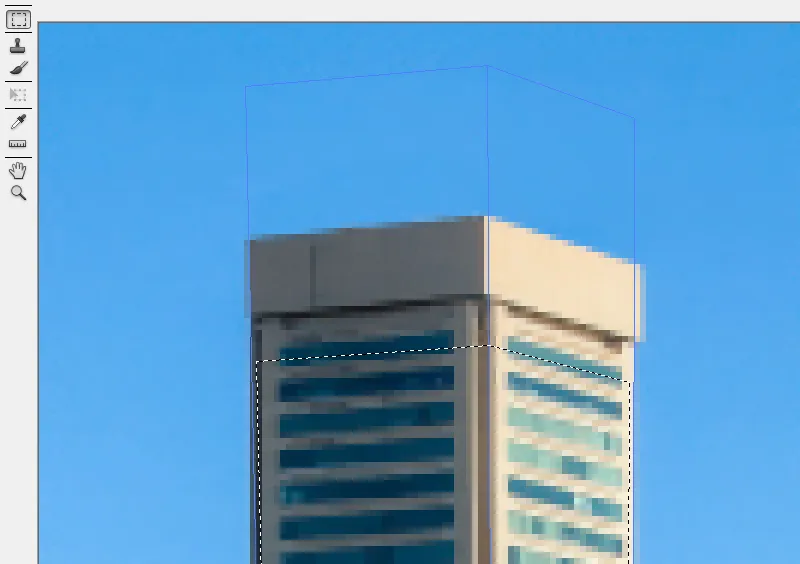 Photoshop-Filter: Fluchtpunkt