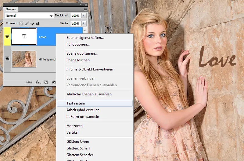 Photoshop-Filter: Fluchtpunkt