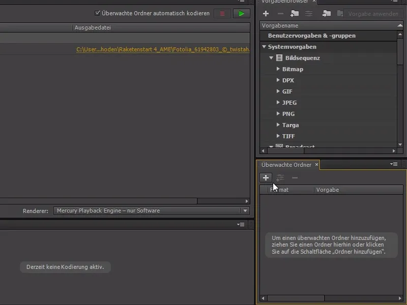 Tipps und Tricks zum Workflow in After Effects: Rendern im Media Encoder