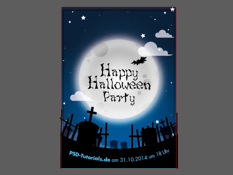 Eine Halloween-Einladungskarte erstellen - für Anfänger Eine Halloween-Einladungskarte erstellen - für Anfänger