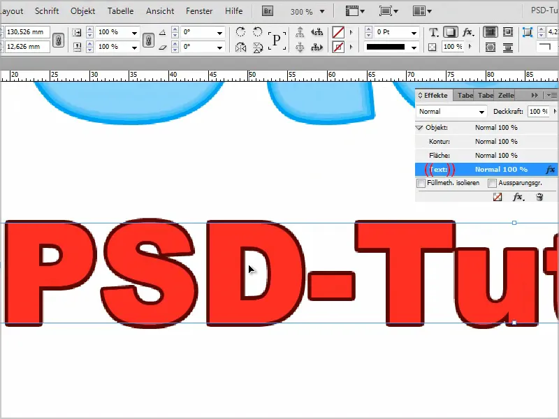 Tipps &amp; Tricks zu Adobe InDesign: Mehrere Konturen bei Texten - Neoneffekt