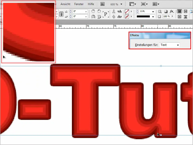 Tipps &amp; Tricks zu Adobe InDesign: Mehrere Konturen bei Texten - Neoneffekt