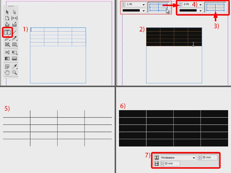 Tipps & Tricks zu Adobe InDesign: Tabellen mit runden Ecken erstellen - zwei Herangehensweisen Tipps & Tricks zu Adobe InDesign: Tabellen mit runden Ecken erstellen - zwei Herangehensweisen