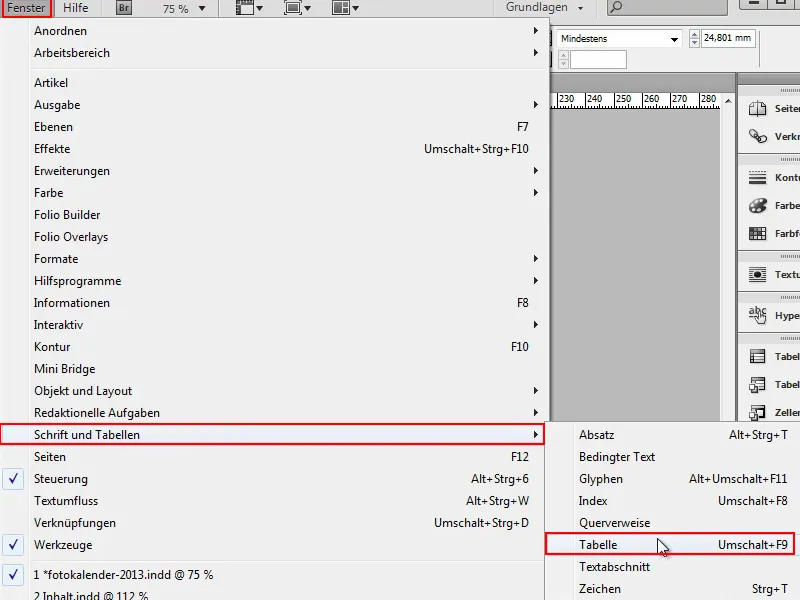 Tipps &amp; Tricks zu Adobe InDesign: Tabellen und deren Zellen schnell bearbeiten