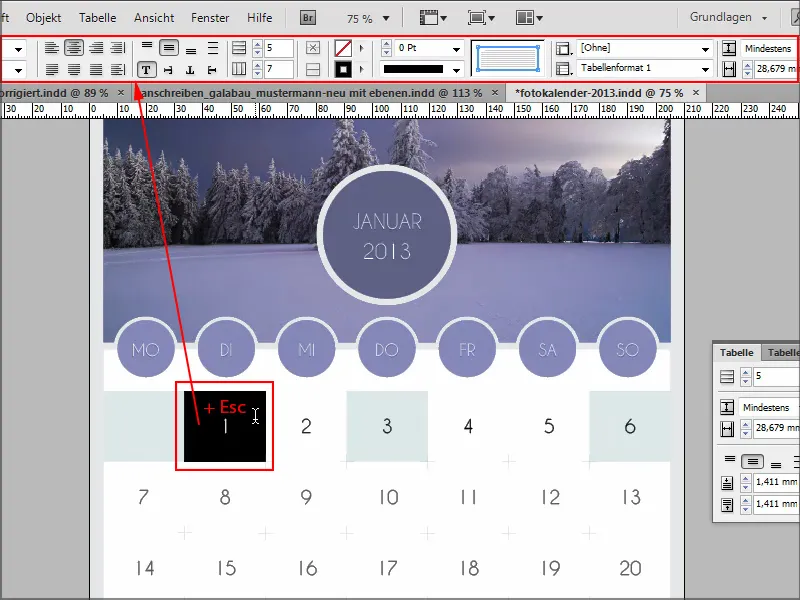 Tipps &amp; Tricks zu Adobe InDesign: Tabellen und deren Zellen schnell bearbeiten