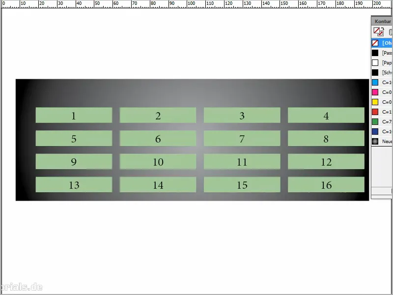 Tipps &amp; Tricks zu Adobe InDesign: Transparente Konturen in Tabellen erstellen