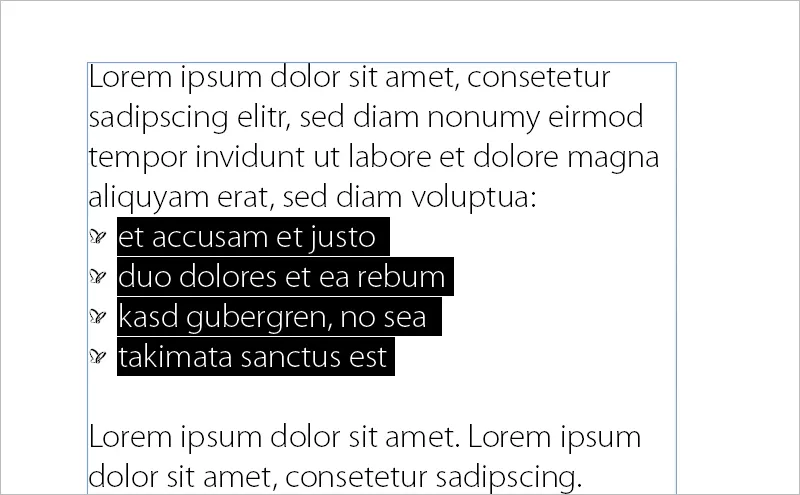 Individuelle Aufzählungszeichen erstellen dank IndyFont
