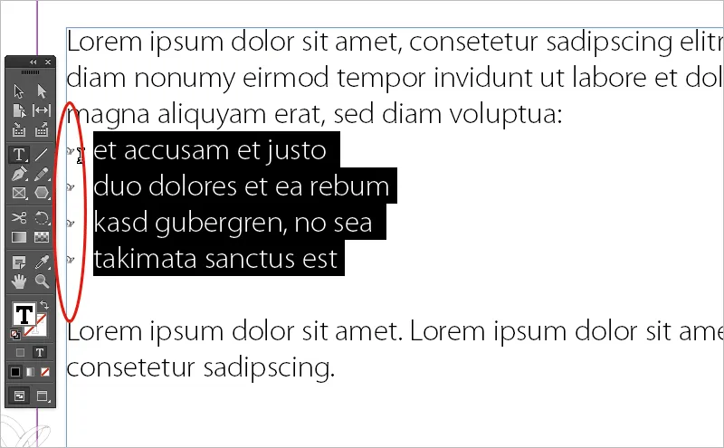 Individuelle Aufzählungszeichen erstellen dank IndyFont