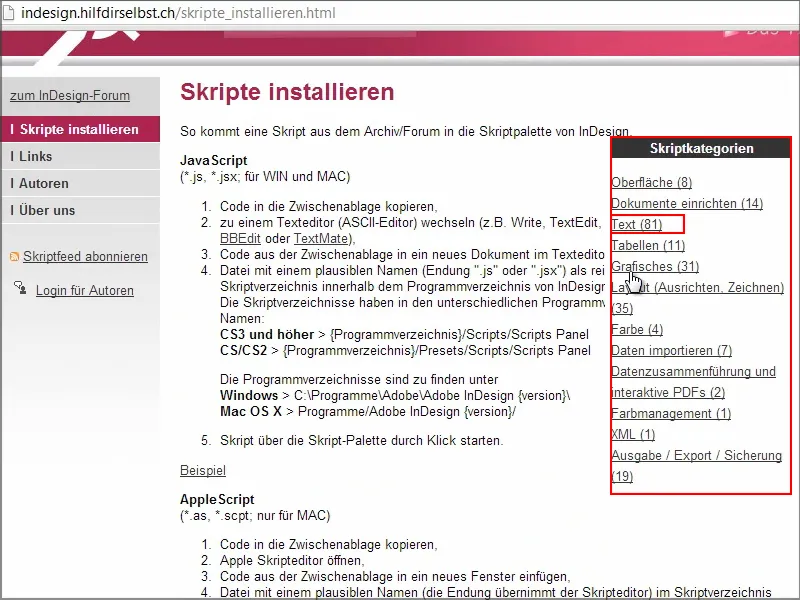 Tipps &amp; Tricks zu Adobe InDesign: Dank Skripten coole neue Funktionen