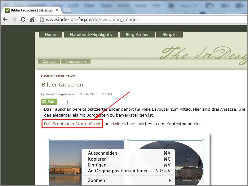 Tipps & Tricks zu Adobe InDesign: Bilder schnell austauschen