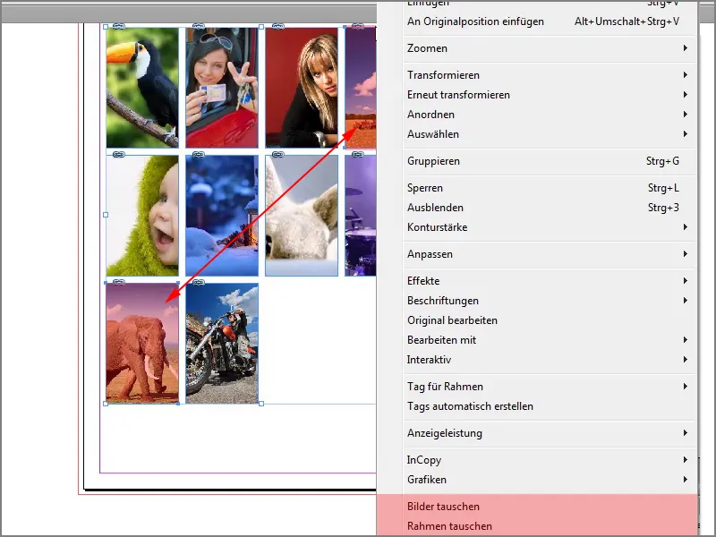 Tipps & Tricks zu Adobe InDesign: Bilder schnell austauschen