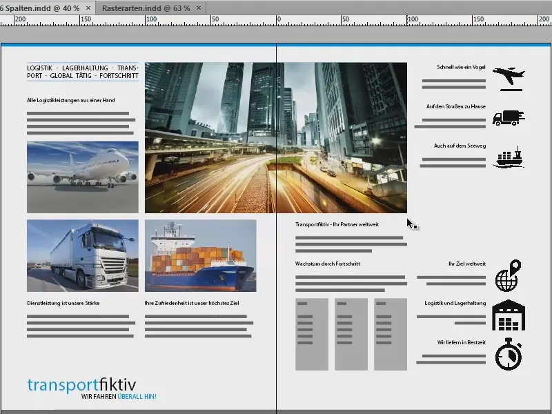 Gestaltungsraster entwickeln in InDesign Gestaltungsraster entwickeln in InDesign