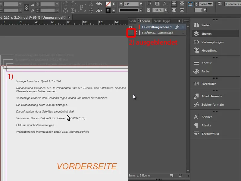 Broschüre als Handout gestalten in InDesign