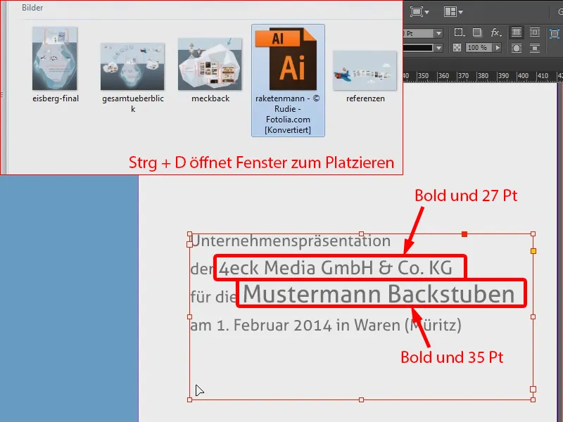 Broschüre als Handout gestalten in InDesign