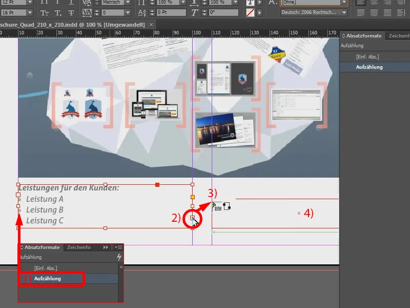 Broschüre als Handout gestalten in InDesign