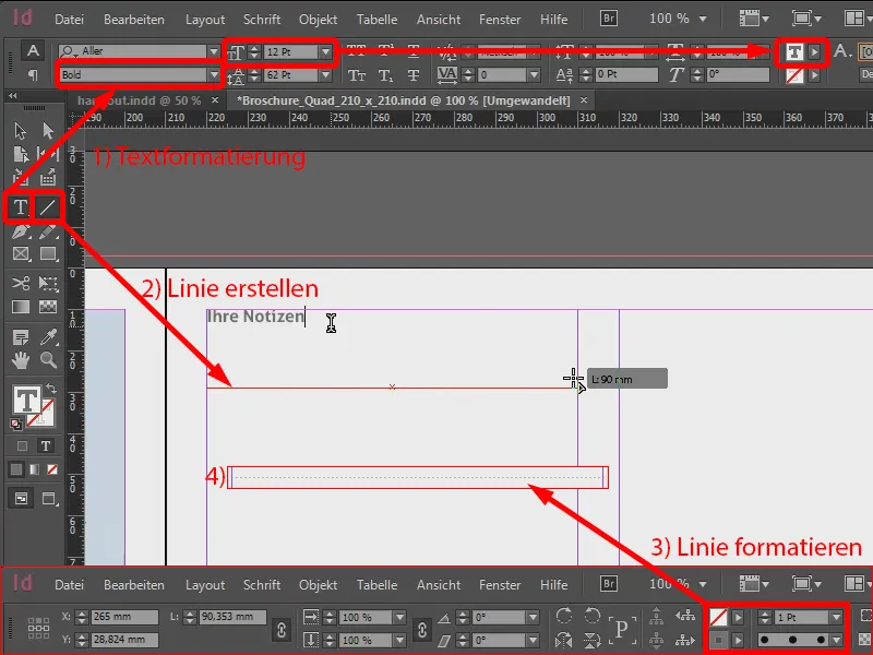 Broschüre als Handout gestalten in InDesign