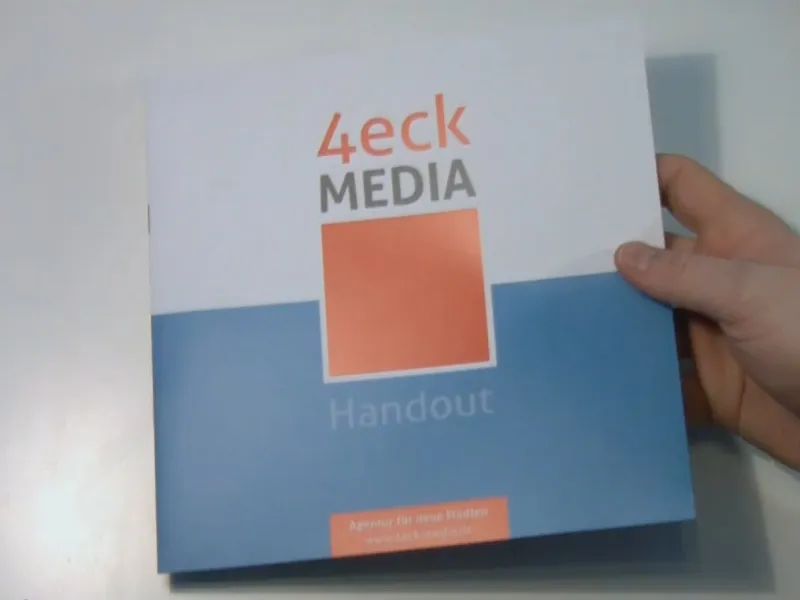 Broschüre als Handout gestalten in InDesign