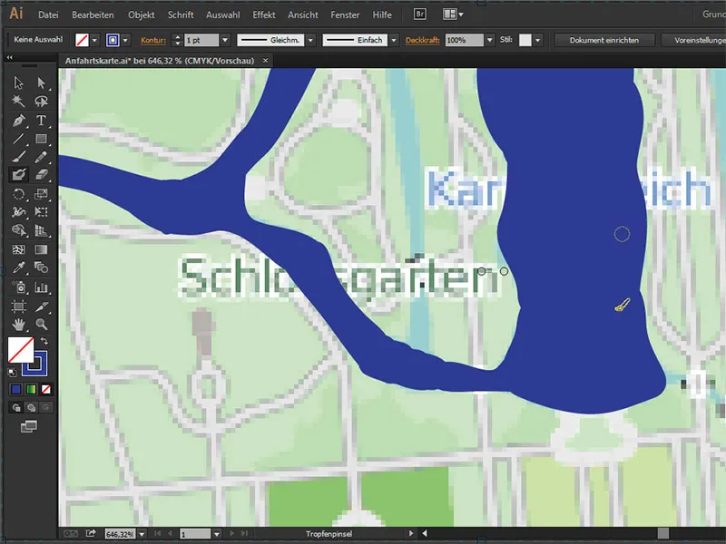 Kartografie (Anfahrtskarten zeichnen) mit Illustrator - Teil 4 Kartografie (Anfahrtskarten zeichnen) mit Illustrator - Teil 4