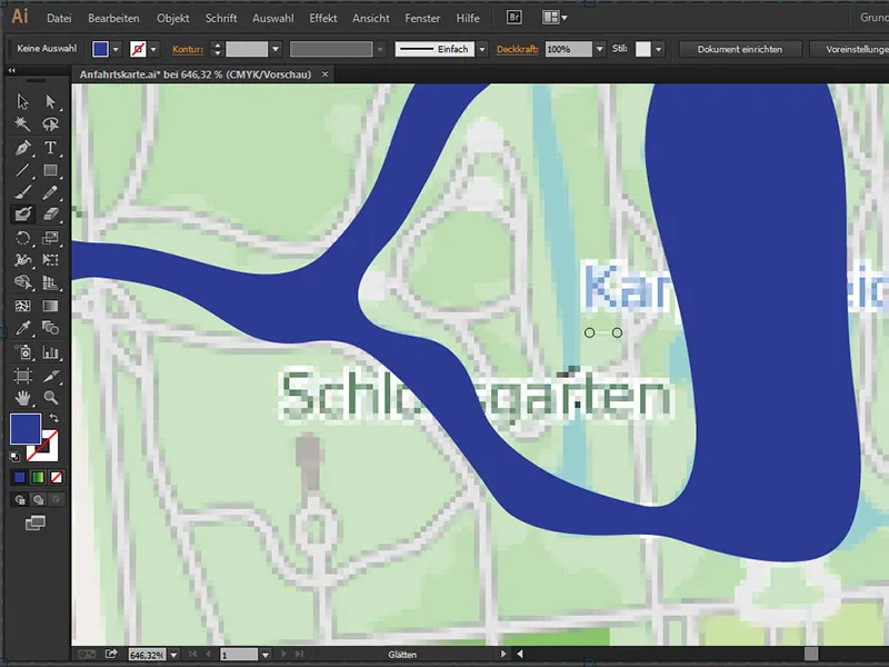 Kartografie (Anfahrtskarten zeichnen) mit Illustrator - Teil 4 Kartografie (Anfahrtskarten zeichnen) mit Illustrator - Teil 4