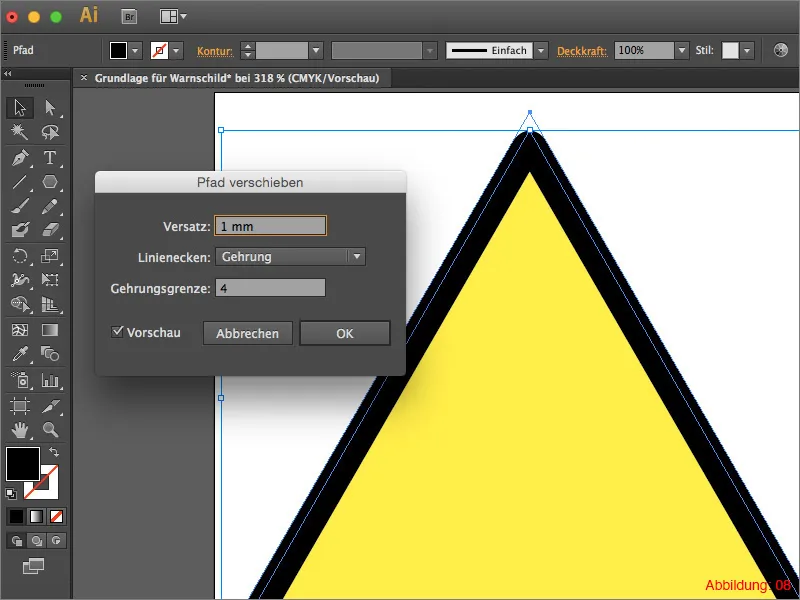 Adobe Illustrator – Warnschilder konstruieren Adobe Illustrator – Warnschilder konstruieren