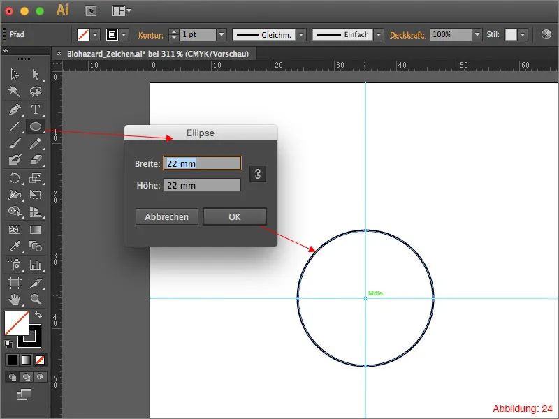 Adobe Illustrator – Warnschilder konstruieren Adobe Illustrator – Warnschilder konstruieren