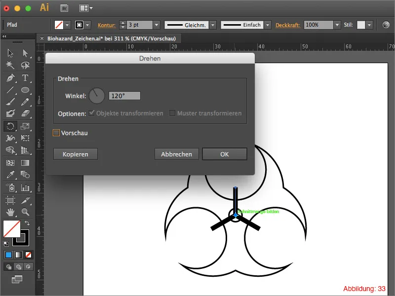Adobe Illustrator – Warnschilder konstruieren Adobe Illustrator – Warnschilder konstruieren