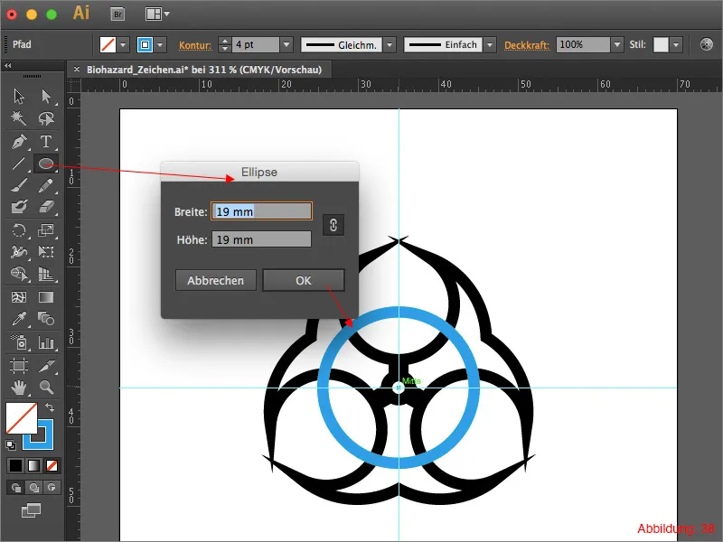 Adobe Illustrator – Warnschilder konstruieren Adobe Illustrator – Warnschilder konstruieren