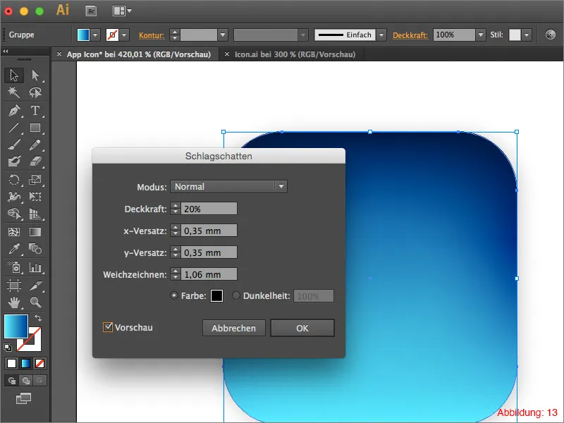 Adobe Illustrator – App-Icon erstellen Adobe Illustrator – App-Icon erstellen