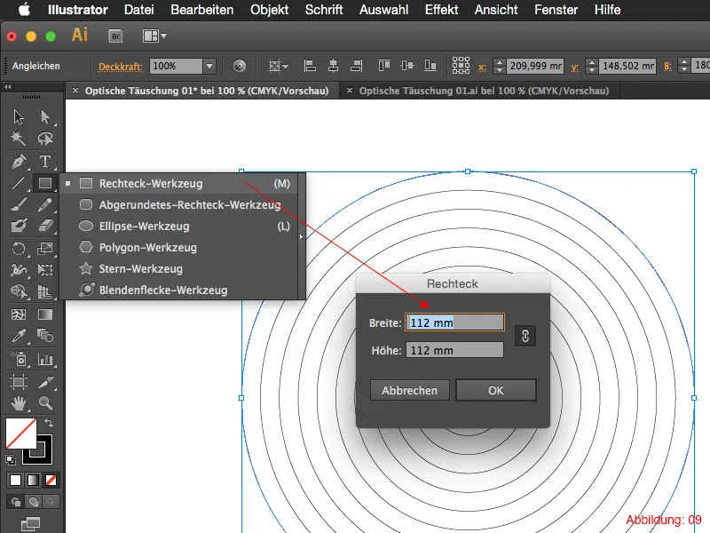Adobe Illustrator – Optische Täuschungen erstellen Adobe Illustrator – Optische Täuschungen erstellen