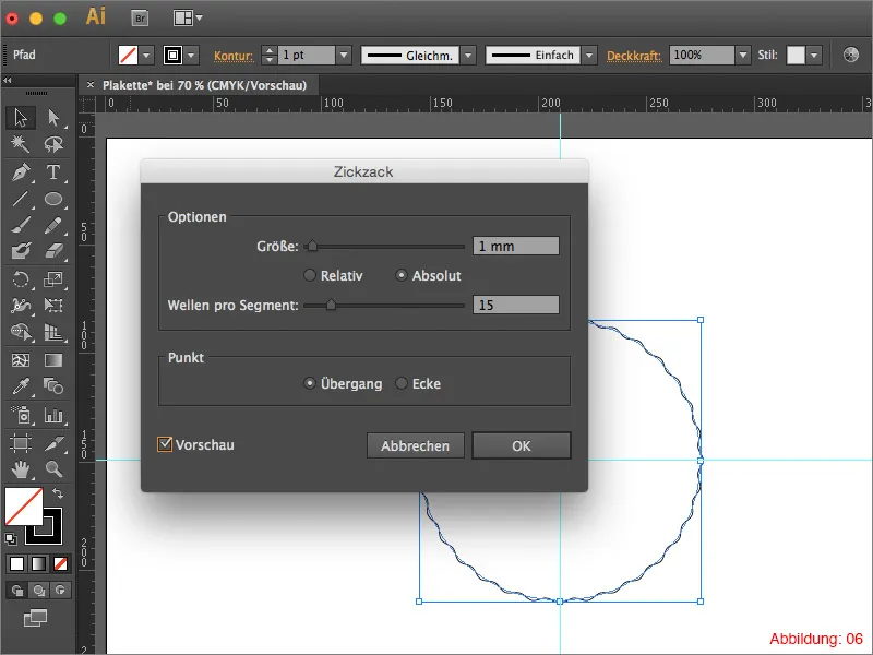 Adobe Illustrator – Plakette erstellen Adobe Illustrator – Plakette erstellen
