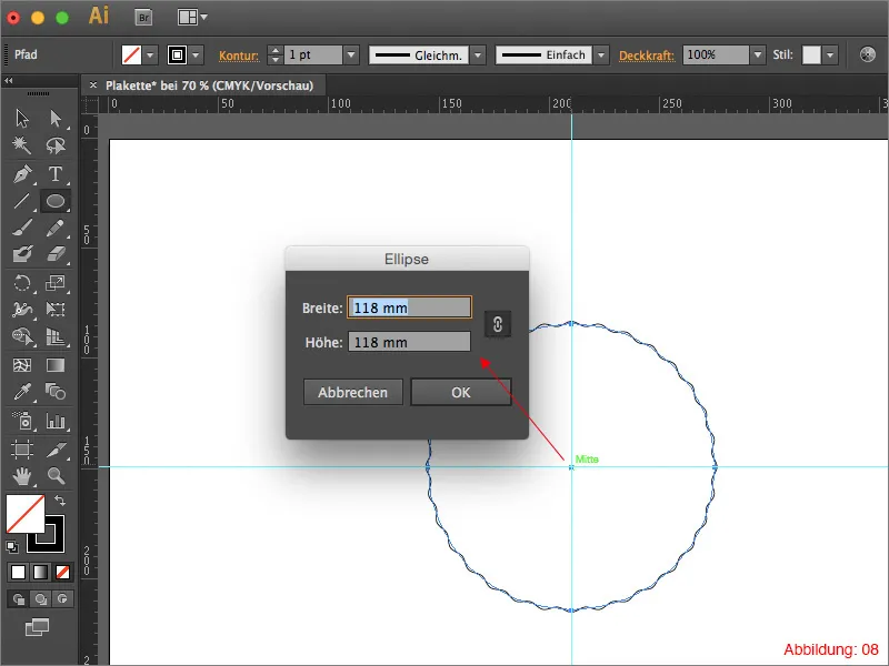 Adobe Illustrator – Plakette erstellen Adobe Illustrator – Plakette erstellen