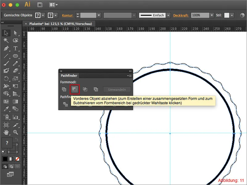 Adobe Illustrator – Plakette erstellen Adobe Illustrator – Plakette erstellen
