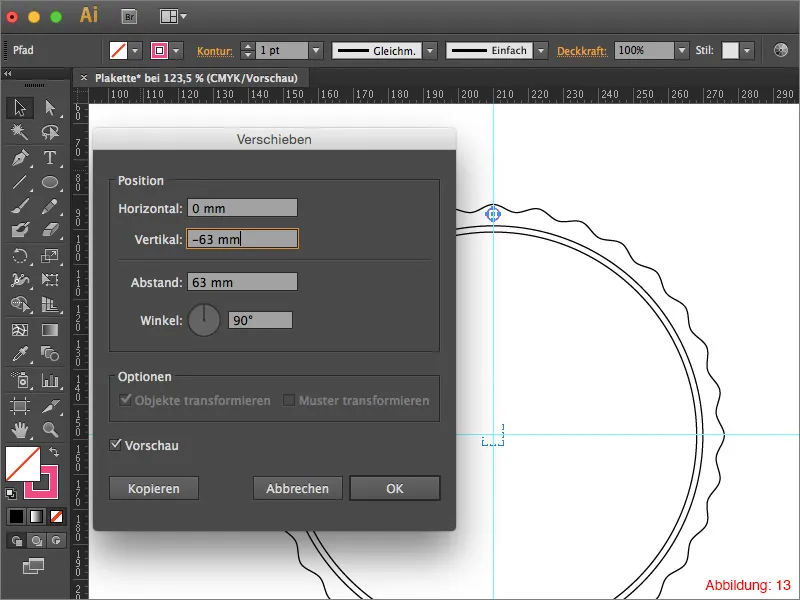 Adobe Illustrator – Plakette erstellen Adobe Illustrator – Plakette erstellen