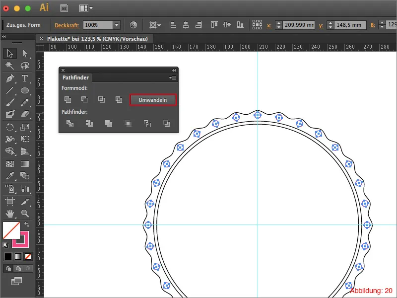 Adobe Illustrator – Plakette erstellen Adobe Illustrator – Plakette erstellen