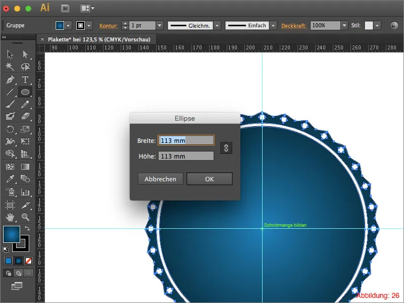 Adobe Illustrator – Plakette erstellen Adobe Illustrator – Plakette erstellen