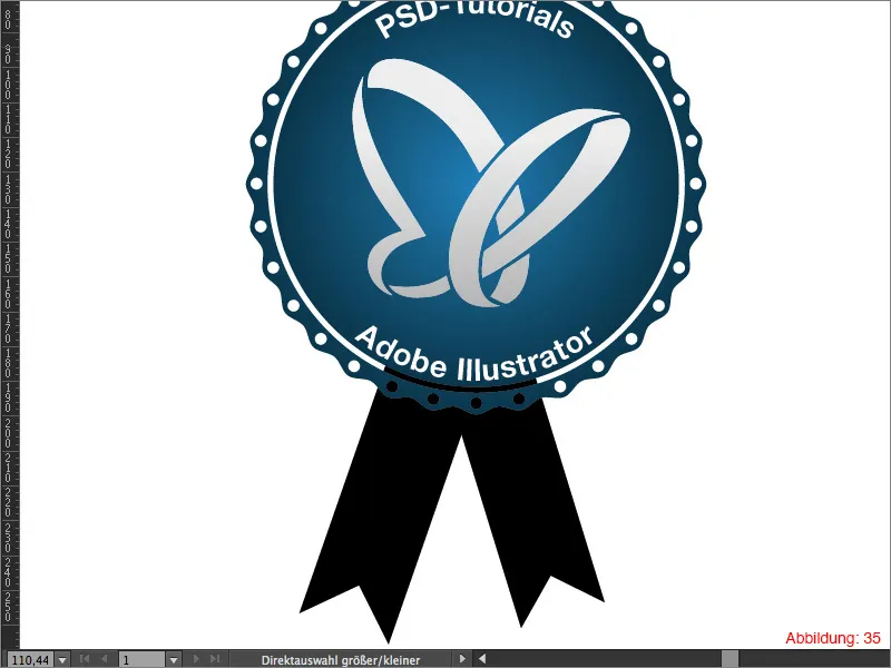 Adobe Illustrator – Plakette erstellen Adobe Illustrator – Plakette erstellen
