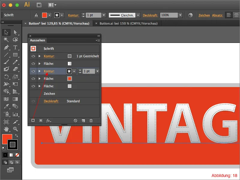 Adobe Illustrator – Die Power der Aussehen-Palette Adobe Illustrator – Die Power der Aussehen-Palette