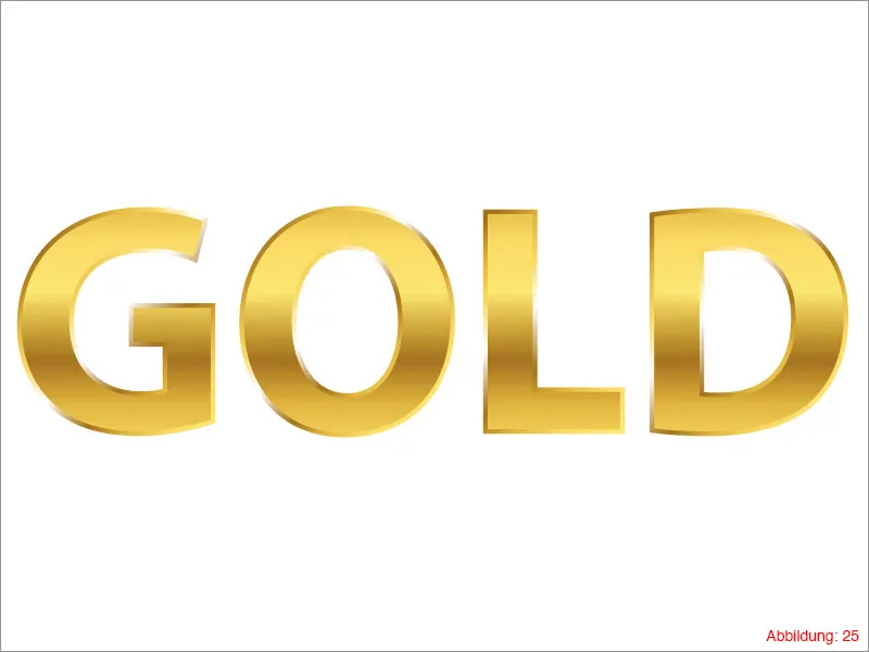 Adobe Illustrator – Goldeffekt auf Schrift Adobe Illustrator – Goldeffekt auf Schrift