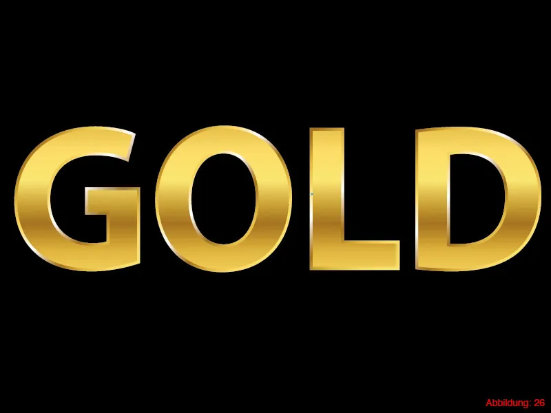 Adobe Illustrator – Goldeffekt auf Schrift Adobe Illustrator – Goldeffekt auf Schrift